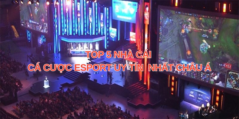 Danh sách 5 nhà cái cá cược esport uy tín nhất châu Á