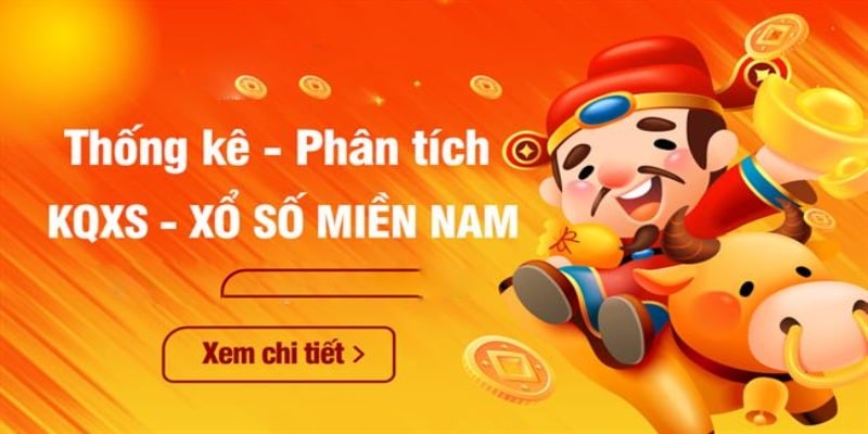 Thống kê chi tiết xổ số miền nam để tìm con số xuất hiện nhiều nhất